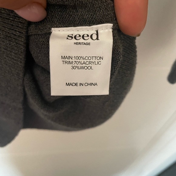 New Seed Heritage ladybug girl knitted dress size 9 - Picture 9 of 11